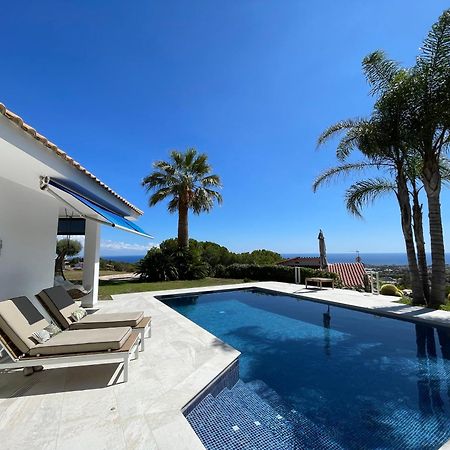 Palm Maresme - Suite With Bathroom And Terrasse With Ocean Views In A Private Villa Vilassar De Dalt Exteriér fotografie