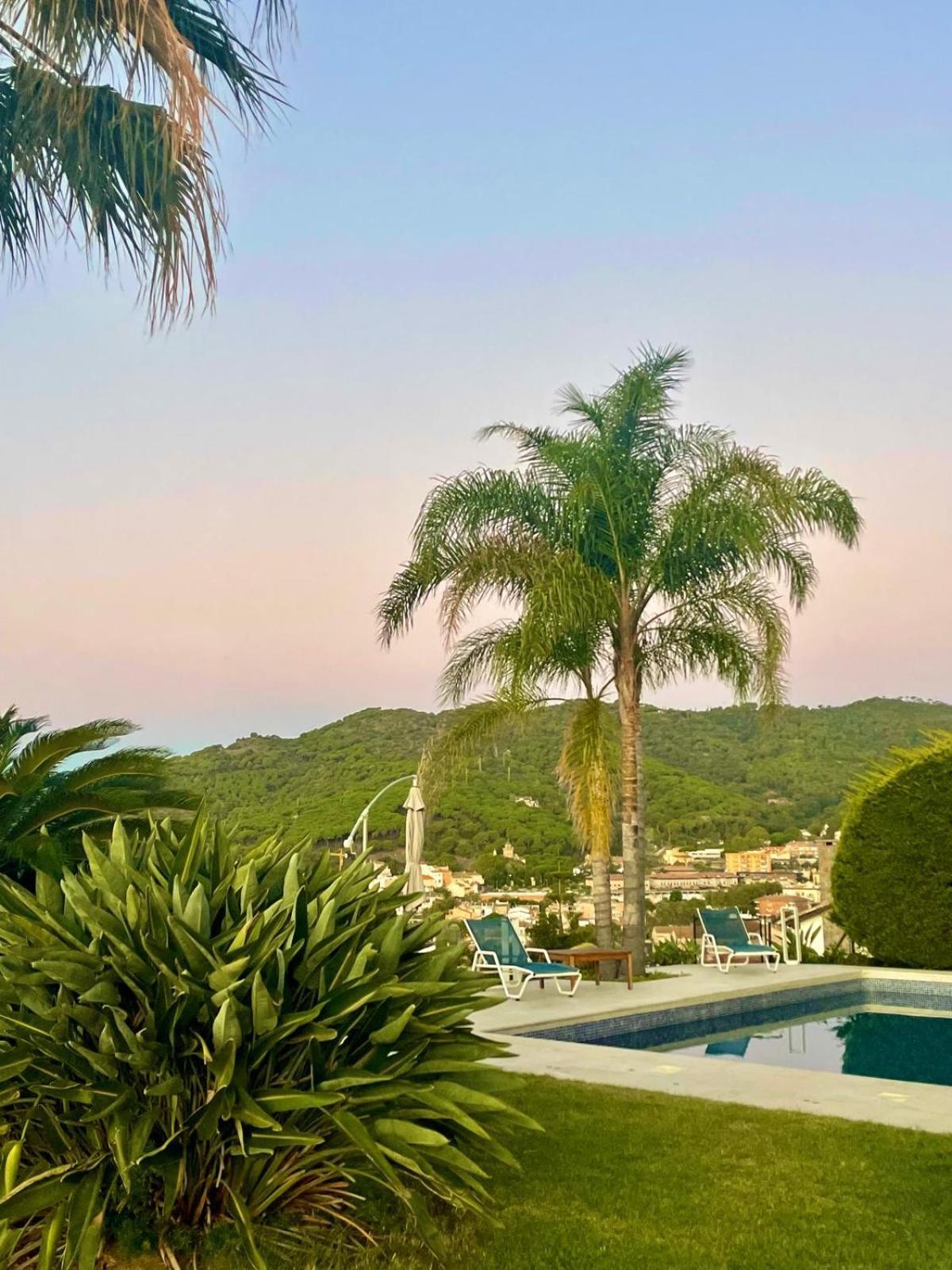 Palm Maresme - Suite With Bathroom And Terrasse With Ocean Views In A Private Villa Vilassar De Dalt Exteriér fotografie